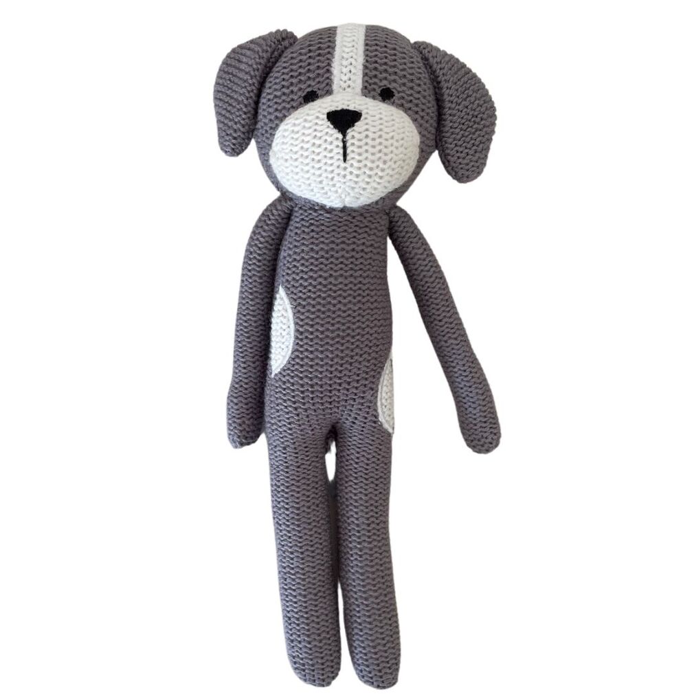 Eco Knitted Dog Rattle - 25cm