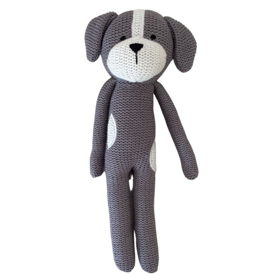 Eco Knitted Dog Rattle - 25cm