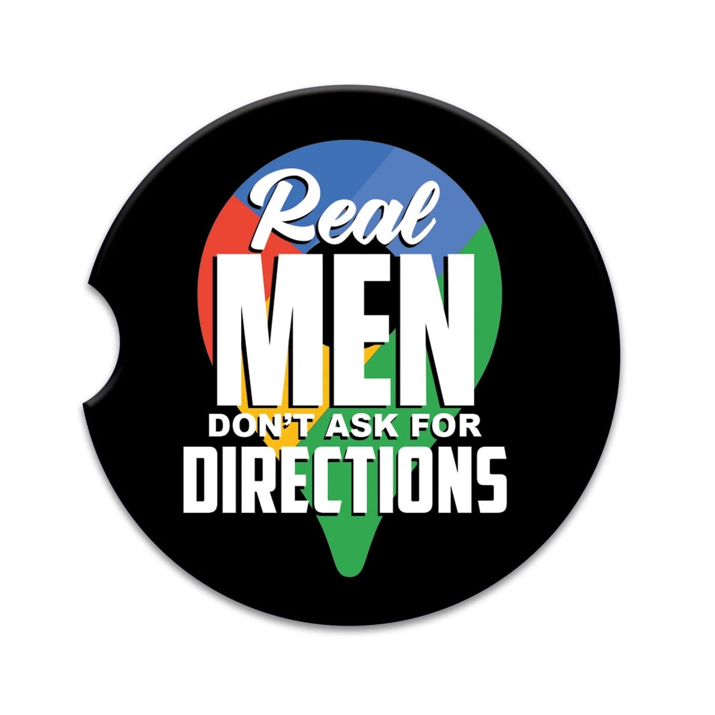 Ceramic Car Coaster - Real Men