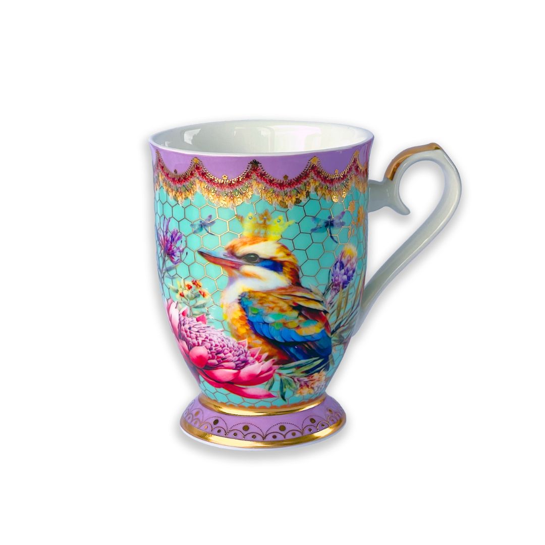 Lisa Pollock Vintage Kookas Ceramic Cup