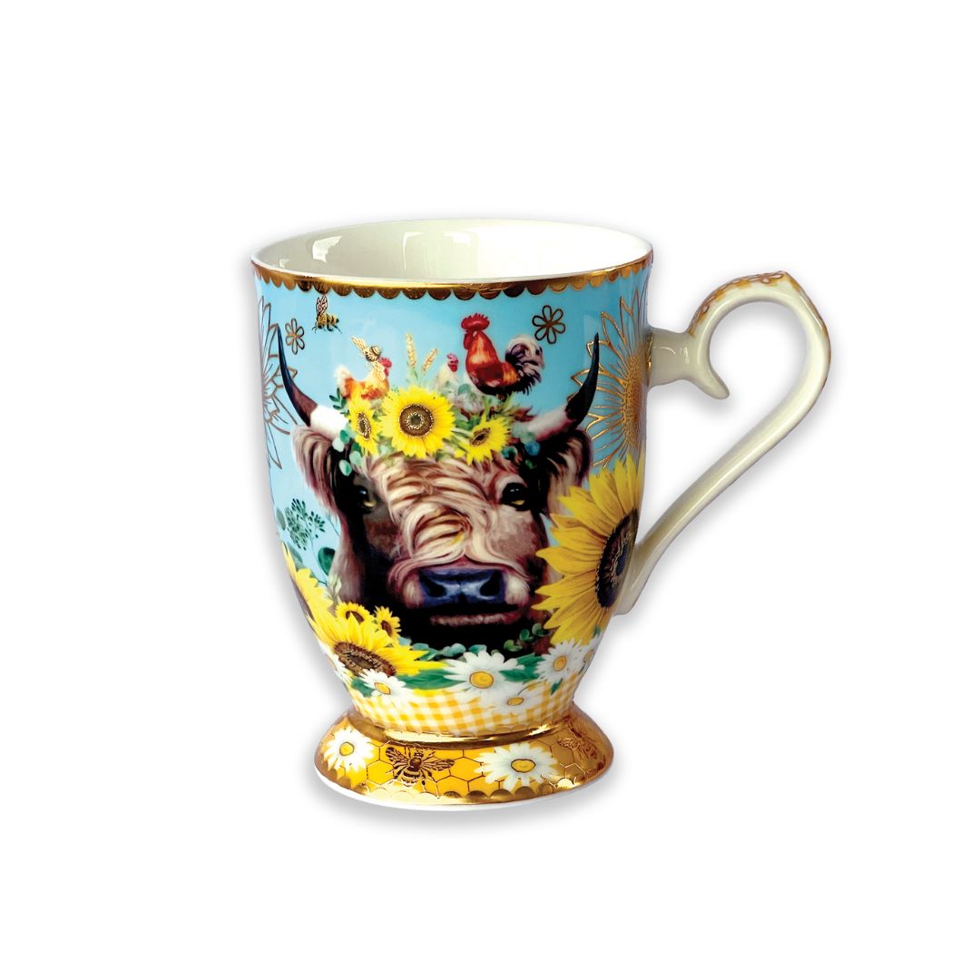 Lisa Pollock Country Collection Ceramic Cup
