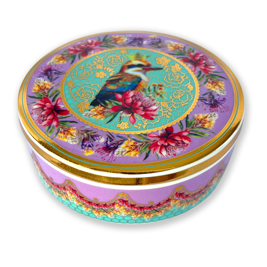 Lisa Pollock Vintage Kookas Ceramic Glam Jar