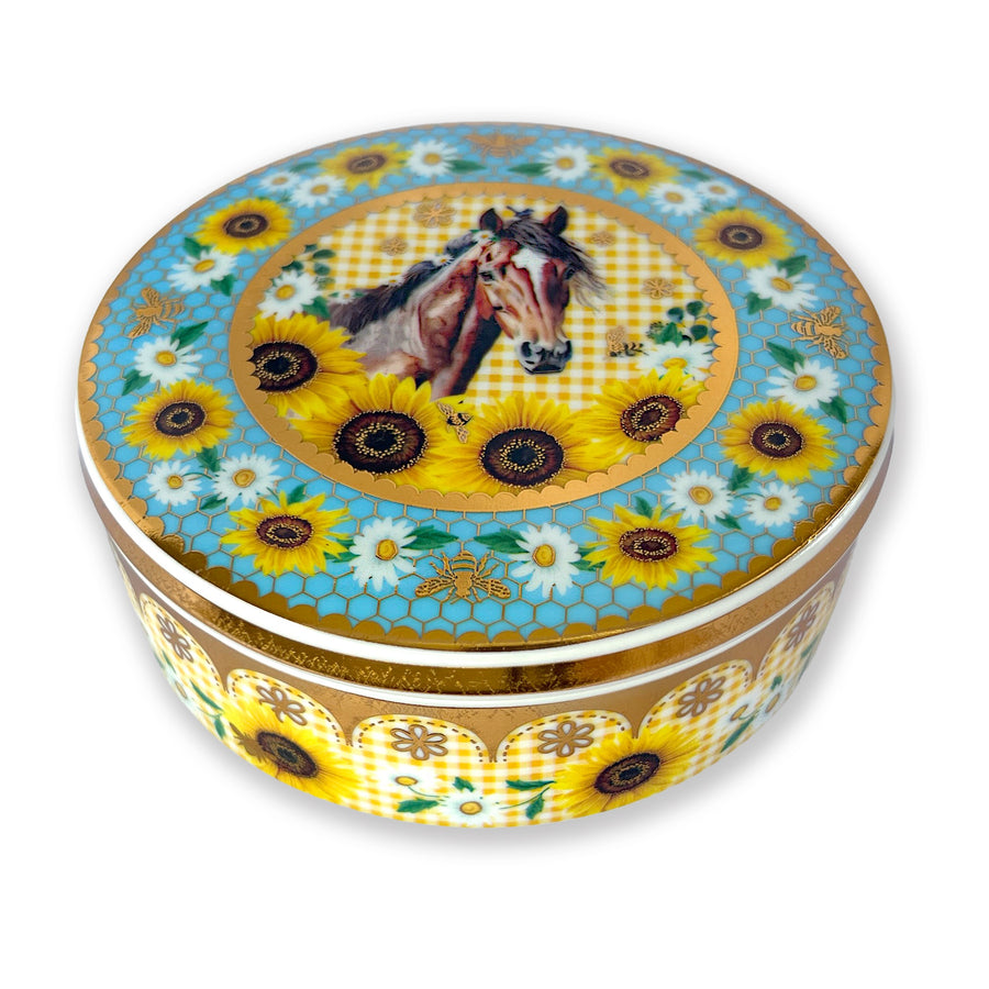 Lisa Pollock Country Collection Ceramic Glam Jar