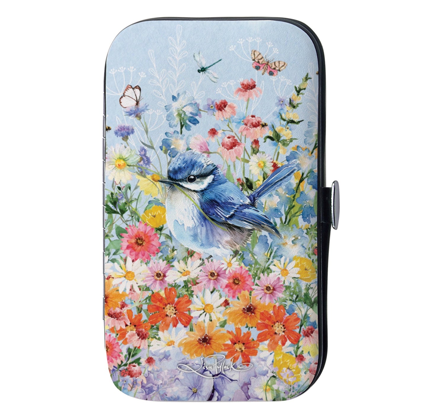 Lisa Pollock Teatime Wrens 5 Piece Manicure Set