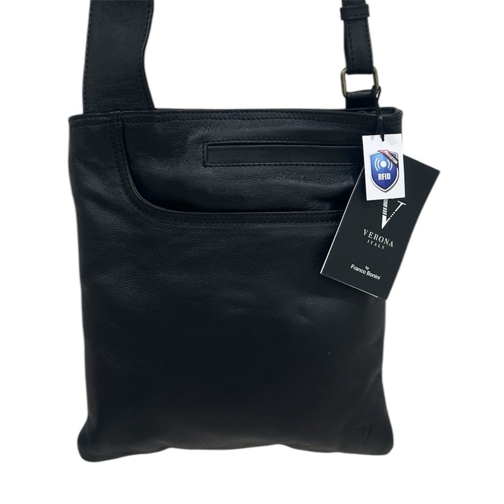 Franco Bonini - Crossbody Bag - Black