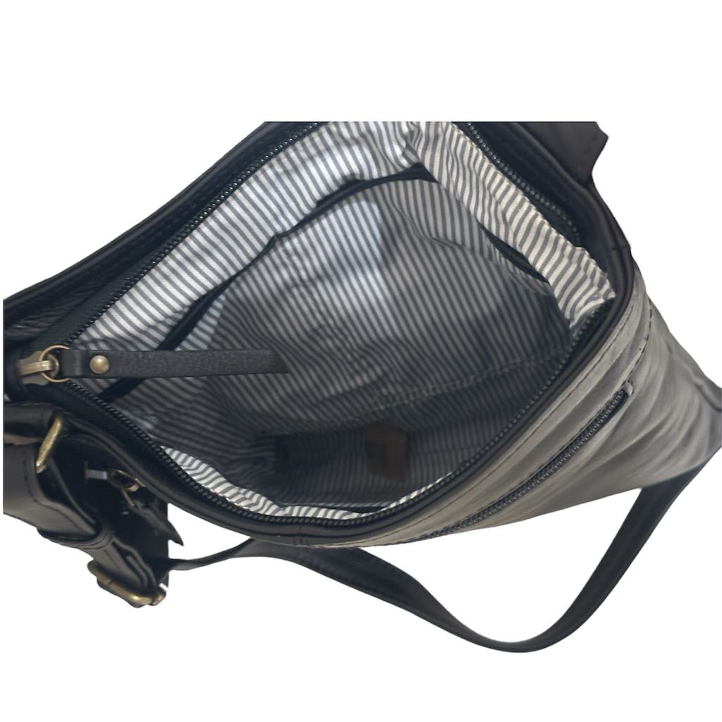 Franco Bonini - Crossbody Bag - Black
