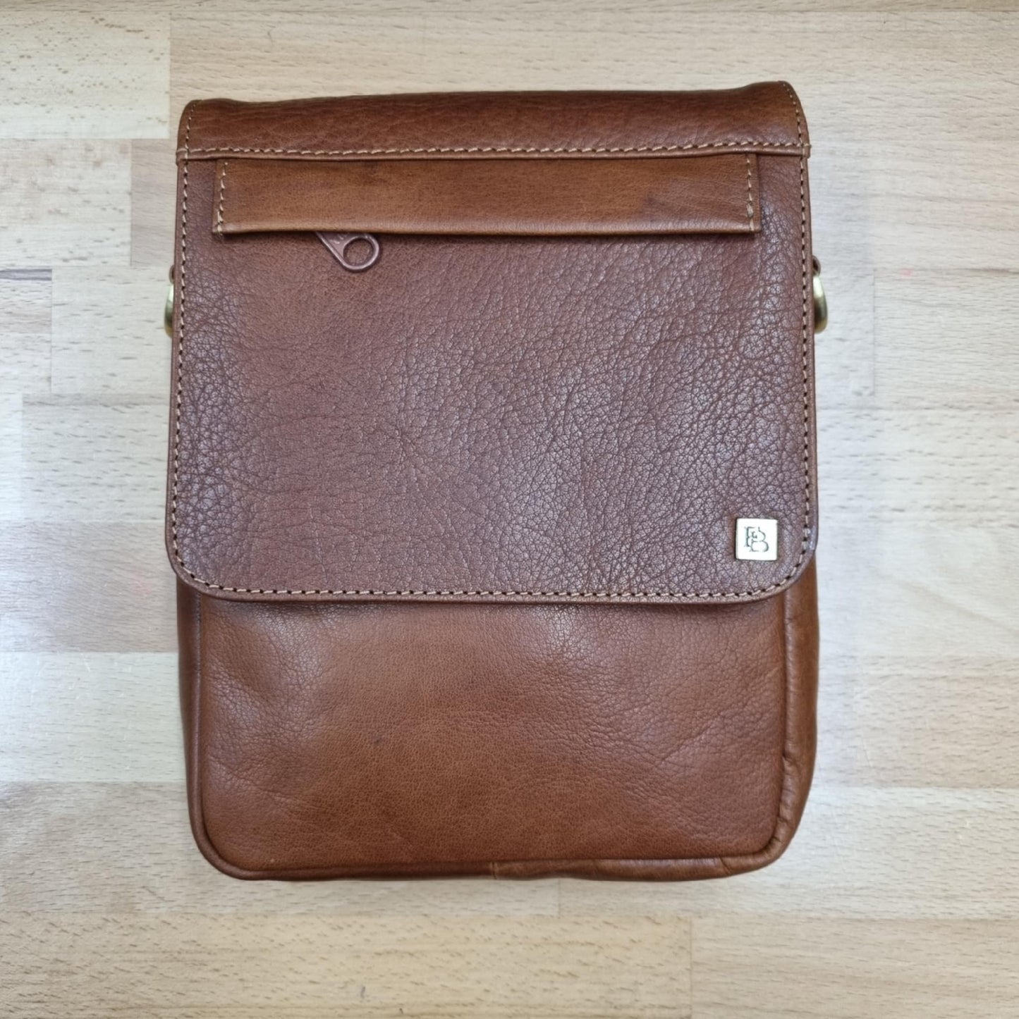 Franco Bonini - Small Crossbody Bag Cognac