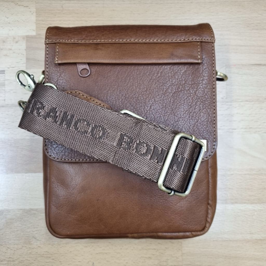 Franco Bonini - Small Crossbody Bag Cognac