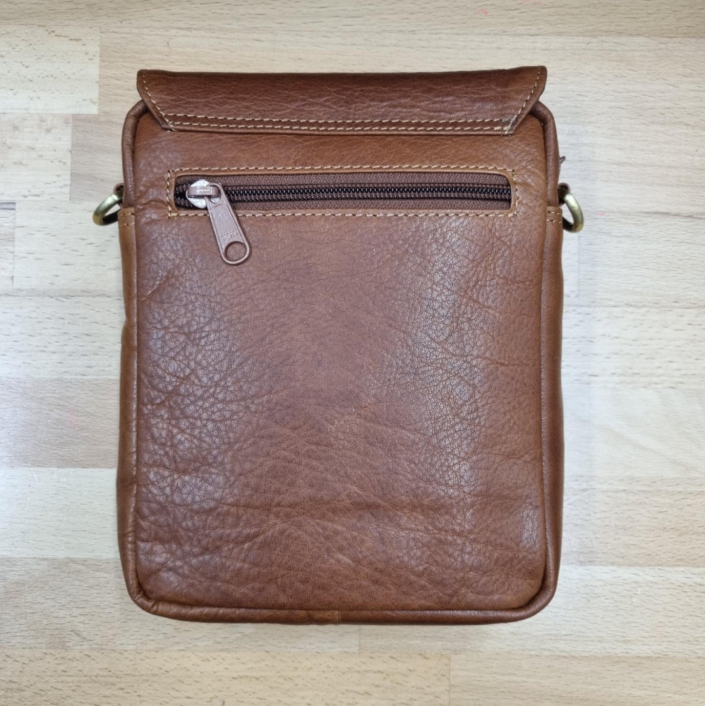 Franco Bonini - Small Crossbody Bag Cognac