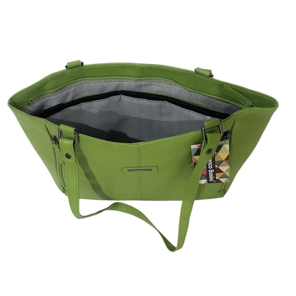 Franco Bonini - Lime Green Tote Bag