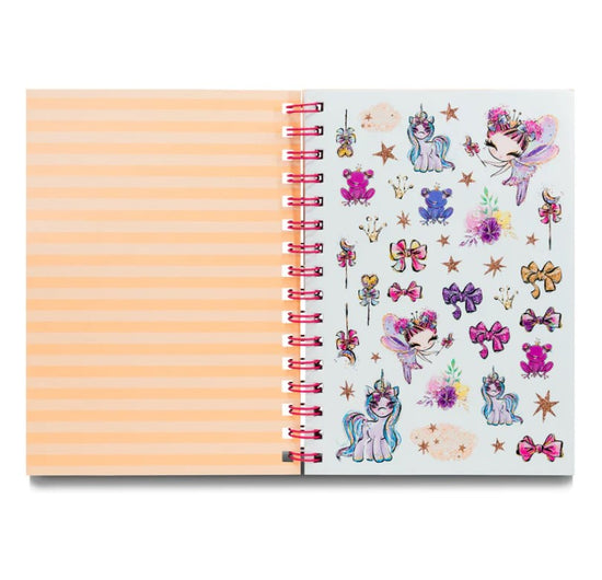 Magical World - Coral Fairy Notebook