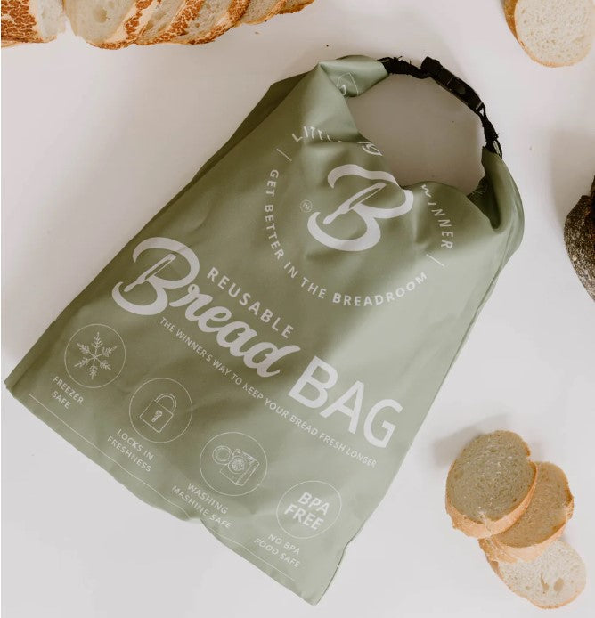 Little Bread Winner Reusable Bread Bag – Abby Rose Collective