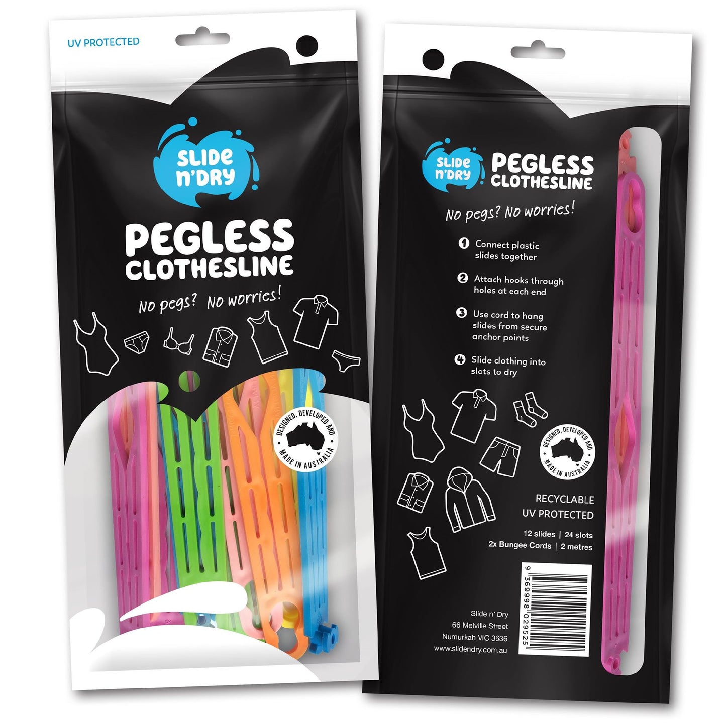 Slide n' Dry Pegless Clothesline