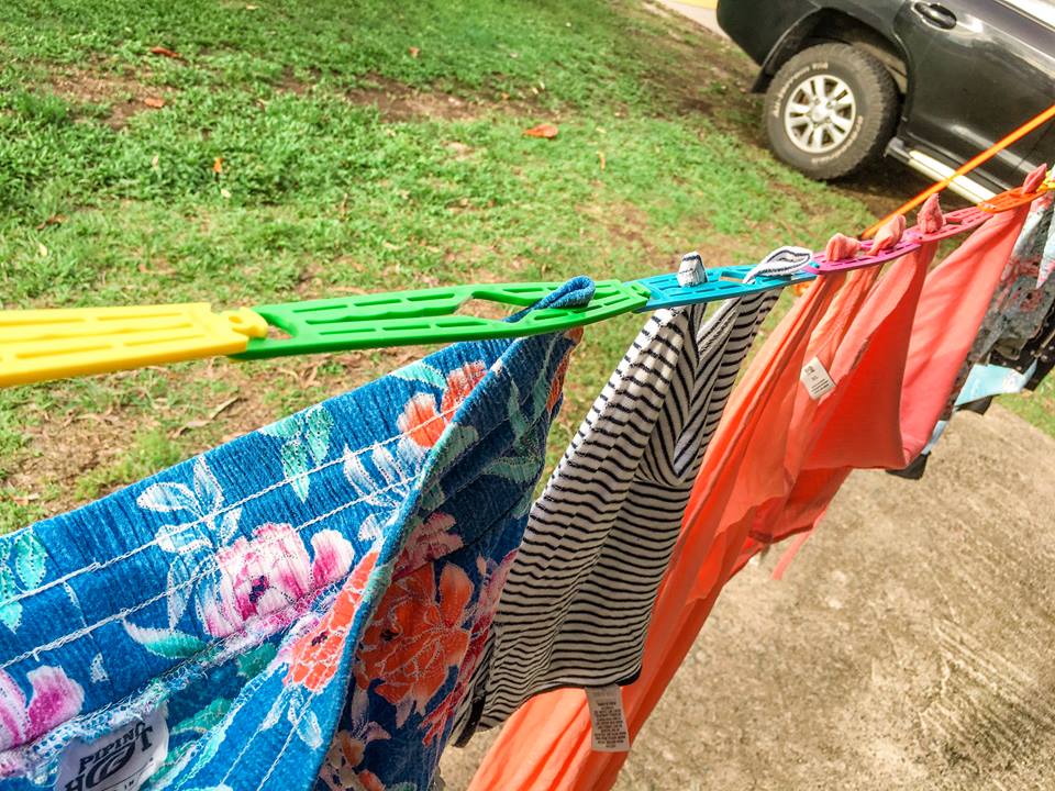 Slide n' Dry Pegless Clothesline