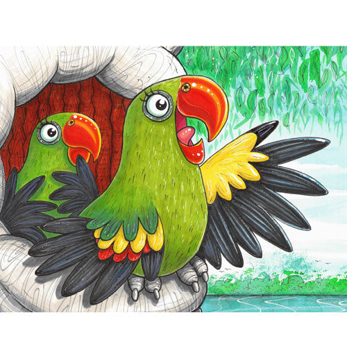 Papaltata & Pangku An Australian Regent Parrot Story