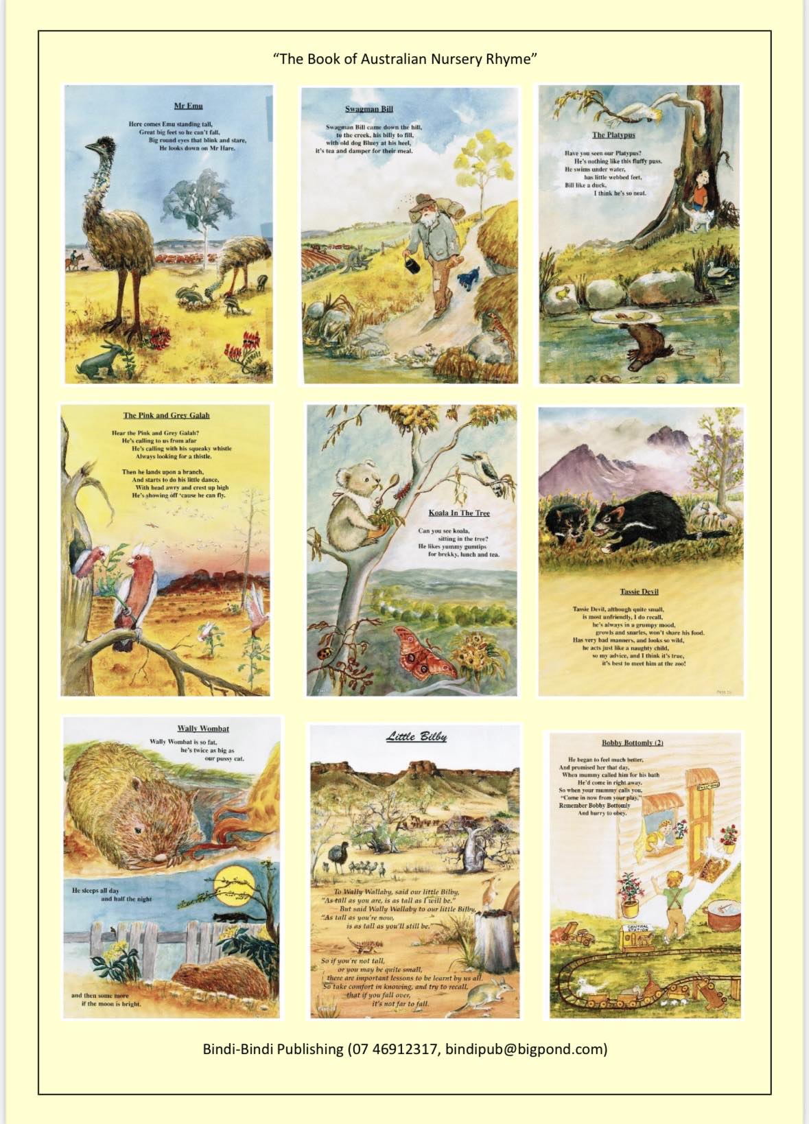 Australian Nursery Rhyme