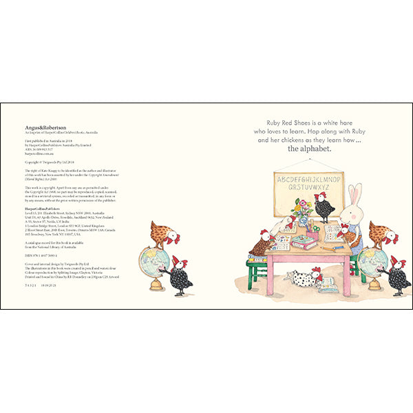 Alphabet Book - Ruby Red Shoes